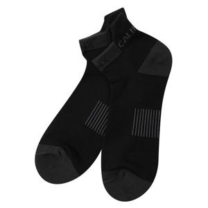 [링스] [25SS] 남성 골프 배색 단목 양말 L11E1SC201_BK