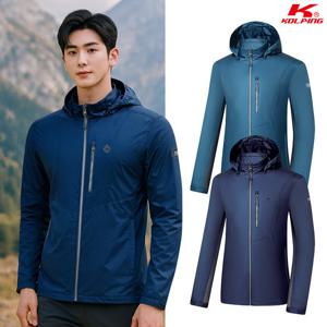 콜핑 남성 봄 방풍 방수 벨크로 등산 바람막이 자켓 KSC626SJ0M