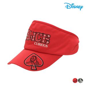 [디즈니골프]여성 캐릭터 아트웍 자수 선바이저 썬캡 모자 DN2LAC032