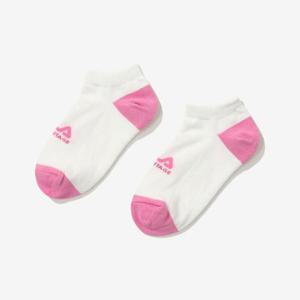 [휠라키즈]리니어로고 스니커즈 양말 (FK3SCG1009X_OWH)