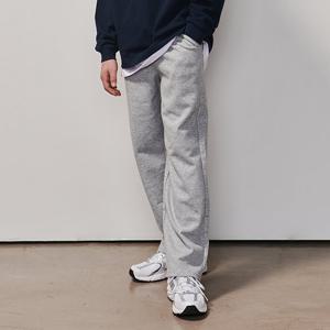 [에꼴리에] 남녀공용 가을이월  특양면 스트레이트바지(25A0242)