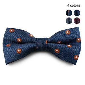 [레디핏]20151215L_화이트써클 패턴 나비넥타이 4종