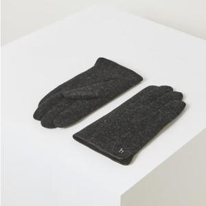 [헤지스] [남성장갑] 그레이 베이직 울 장갑 HJGV4F022G3