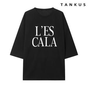 [탱커스]레터링 로고 반팔티셔츠 (TX1TS001L0)