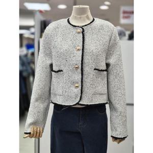 밀스튜디오 세이브존04 봄 트위트 라운드재킷 LR3JKS104