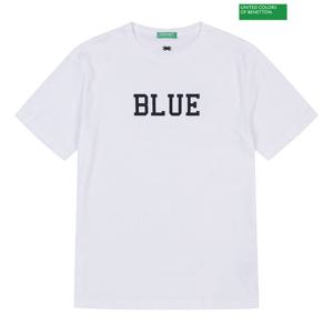 베네통 Lettering t-shirt 3S_3096U105L