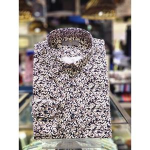 [카운테스마라] CDHV4C2184I0 약기모 화사한 프린트 슬림긴소매셔츠