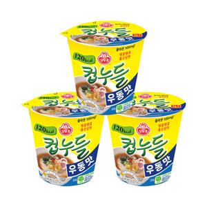 오뚜기 컵누들 우동맛 38.1g x 3개 / 컵라면