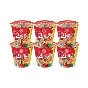 오뚜기 진라면 매운맛 65g x 6개 / 컵라면