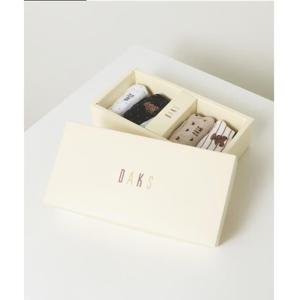 [닥스] 여성혼합패턴 페이크삭스 4족세트 DBSS5E241WT