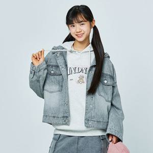 [소이]여자 가을이월 그레이후드데님자켓(25S1551)