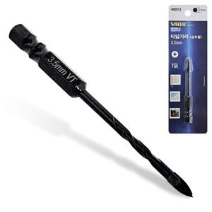 VALUE 타일기리(40013 십자형3.5mm)육각 임팩드릴비트