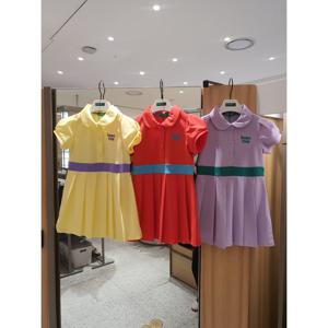 베네통키즈6 플리츠피케원피스 3컬러 QAOP17531 25SS 키즈원피스