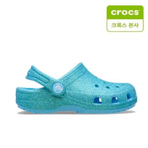 [크록스 본사] 클래식 이리센트 글리터 클로그 키즈 틴티드 210986-4WD
