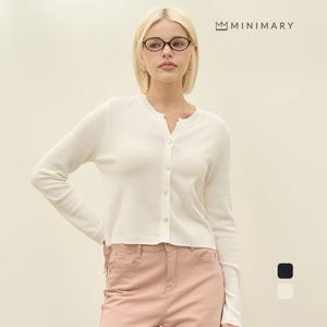 [미니마리] 베이직자개단추가디건 (MMA1CD17)