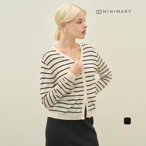 [미니마리] 스트라이프브이가디건 (MMA1CD08)