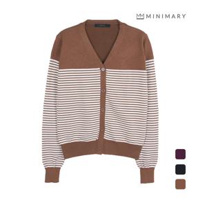 [미니마리] 하프스트라이프가디건 (MMA1CD07)