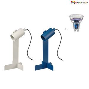이케아 FLOTTILJ 핀조명 스타일의 책상 조명과 전구/단스탠드
