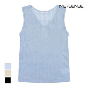 [미센스]MARIO펄 브이넥 민소매 니트_MB27KNS322Z