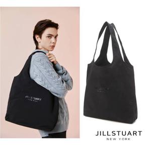 [질스튜어트] 블랙 로고프린트 숄더백 JUBA5E020BK