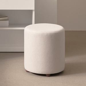 보루네오 마르체 모어 패브릭 원형 화장대 스툴 BSR502C (착불)