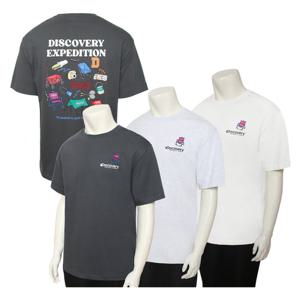 디스커버리 공용 피크닉 등판 그래픽 반팔티셔츠 DXRS5A043 3종 택1