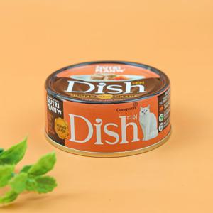 동원 뉴트리플랜 디쉬 흰살참치 연어 85g / 고양이캔 습식