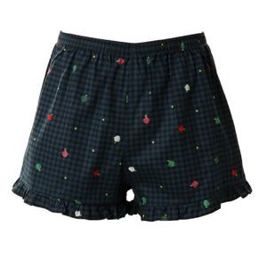 [비너스] 여성 잔체크 면마찌 사각 트렁크(VMP1928W)