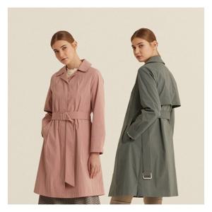 [올리비아로렌]원피스형 트렌치 코_VOCEBXS2241
