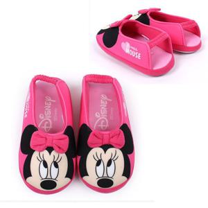캐릭터신발 미니마우스 리본 고무 덧신 캐릭터 실내화 유아 아동