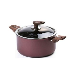 국내산 매직쉐프 인덕션겸용 양수냄비 24cm 레드