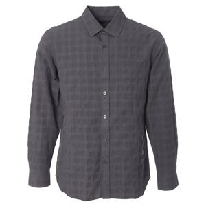 [뱅뱅]남녀공용 마 혼방 긴팔 남방 (NSZ103)