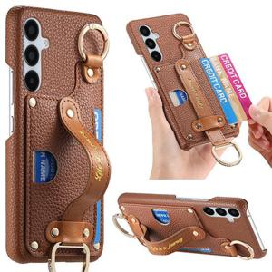 갤럭시퀀텀6 A56 5G 가죽 카드지갑 핸드스트랩 링 거치대 케이스