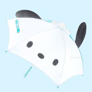 유아우산 산리오 포차코 페이스 47 입체 수동우산