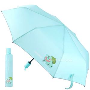 유아우산 포켓몬스터 심플 55 완전자동우산 이상해씨 민트