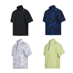 [스파이더] 남성 시어서커 반팔 아노락 SPKMCNRS304M