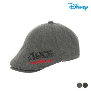 [디즈니골프]여성 로고 자수 울 헌팅캡 모자 DN3LAC003