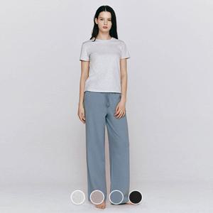 지오다노 555502 여 봄 라운지 포켓 스트레이트 핏 팬츠 05555502