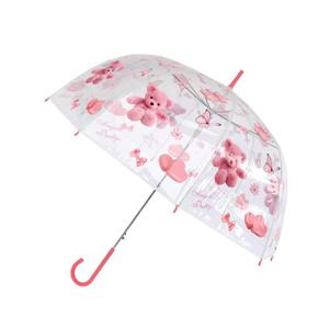 [지니스타(우양산)]POE 65 돔형 핑크베어 장우산 OUJSU80010