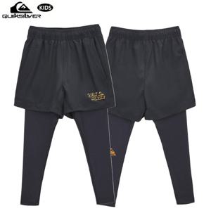 [퀵실버] 키즈/주니어 일체형 워터 레깅스 KE21RK192_BLK