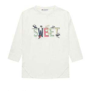 뱅뱅 HC09 여성 8부소매 자수 초저가 티셔츠 NTI103