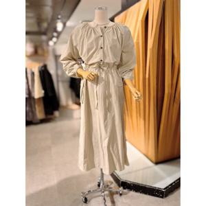 ab.fz 라운드 셔링 포켓 바스락 원피스 (ABXZ5HO31G) US