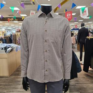 런던포그 HC05 오렌지 잔체크 셔츠 LLF3A501