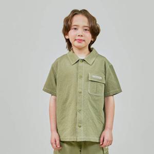 [차일디] 아웃도어프로덕츠키즈 (OD252ISH18 KHA) 시어서커 반팔 셔츠 카키