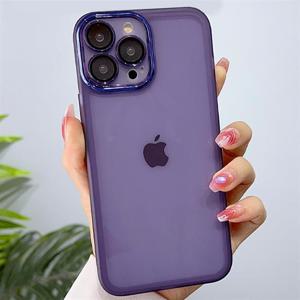 아이폰XS 맥스 카메라 렌즈보호 커버 컬러풀 투명 핸드폰 케이스