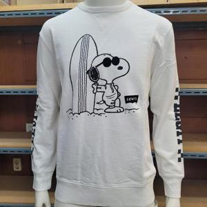 리바이스 남성 스누피그래픽 맨투맨티셔츠17895-0072