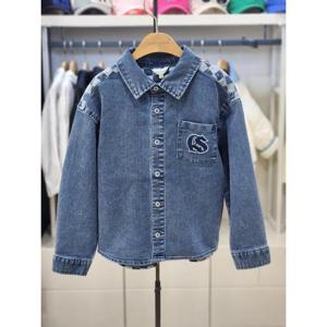 컬리수 세이브존04 체커보드나염데님셔츠 C251SH250P