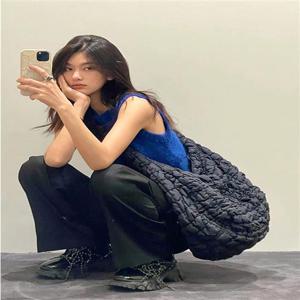 빅사이즈 퀼팅백 가방 크로스백 구름 숄더백 보부상