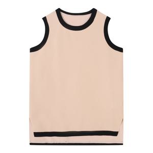 [베스띠벨리]배색트리밍 슬리브리스 블라우스 BIIBD2825