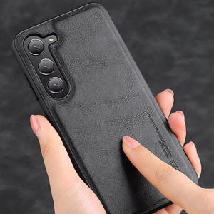 갤럭시퀀텀4 A54 5G A546 레트로 매트 실리콘 가죽 핸드폰케이스